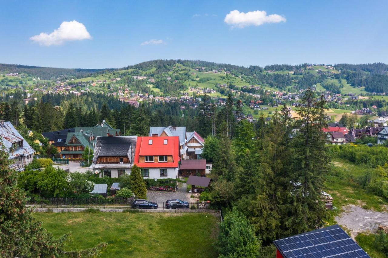 Pokoje Z Widokiem Na Gory I Prywatny Domek Z Zadaszona Altana - Grillem I Ogniskiem. Apartman Zakopane Kültér fotó