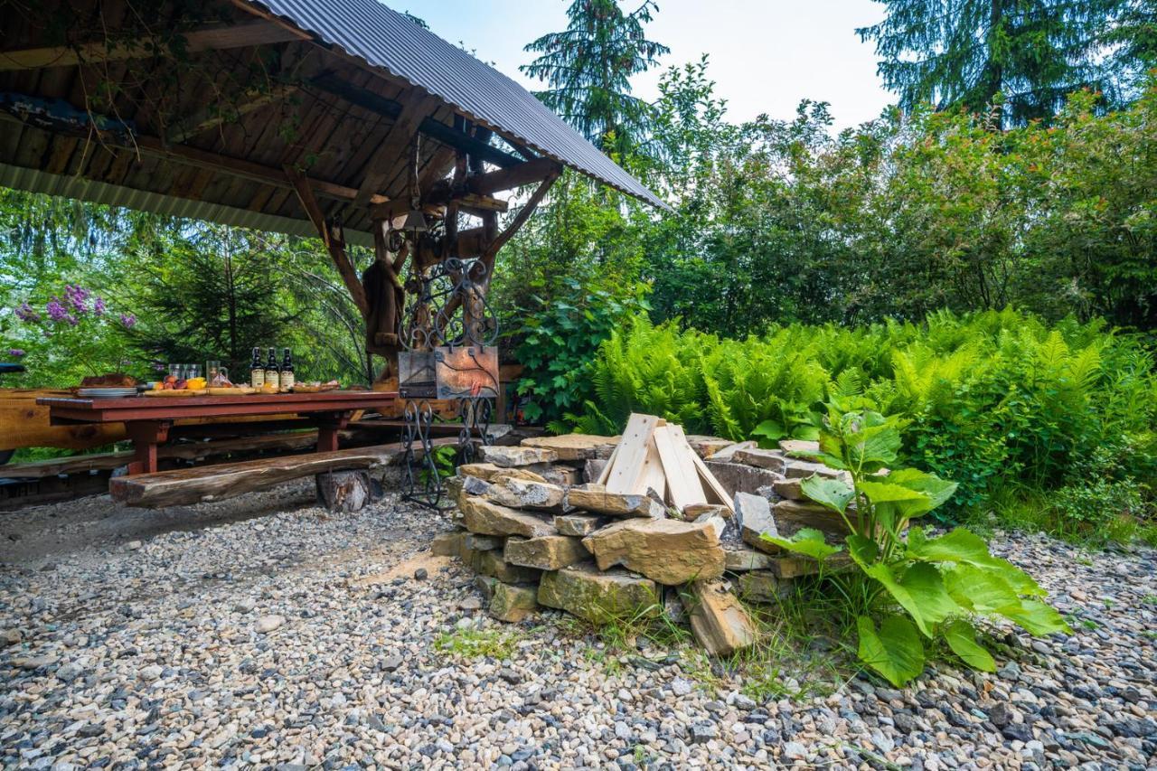 Pokoje Z Widokiem Na Gory I Prywatny Domek Z Zadaszona Altana - Grillem I Ogniskiem. Zakopane Kültér fotó