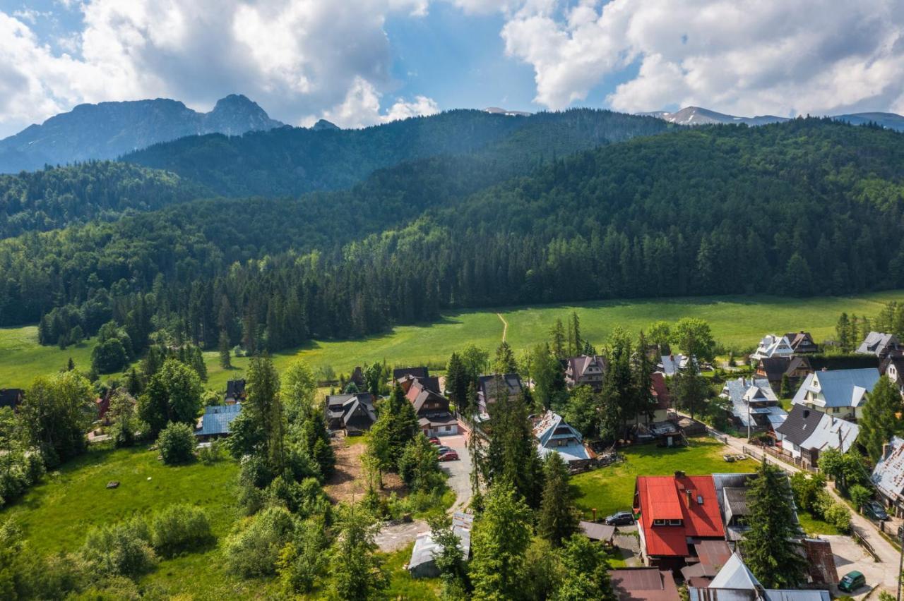 Pokoje Z Widokiem Na Gory I Prywatny Domek Z Zadaszona Altana - Grillem I Ogniskiem. Apartman Zakopane Kültér fotó