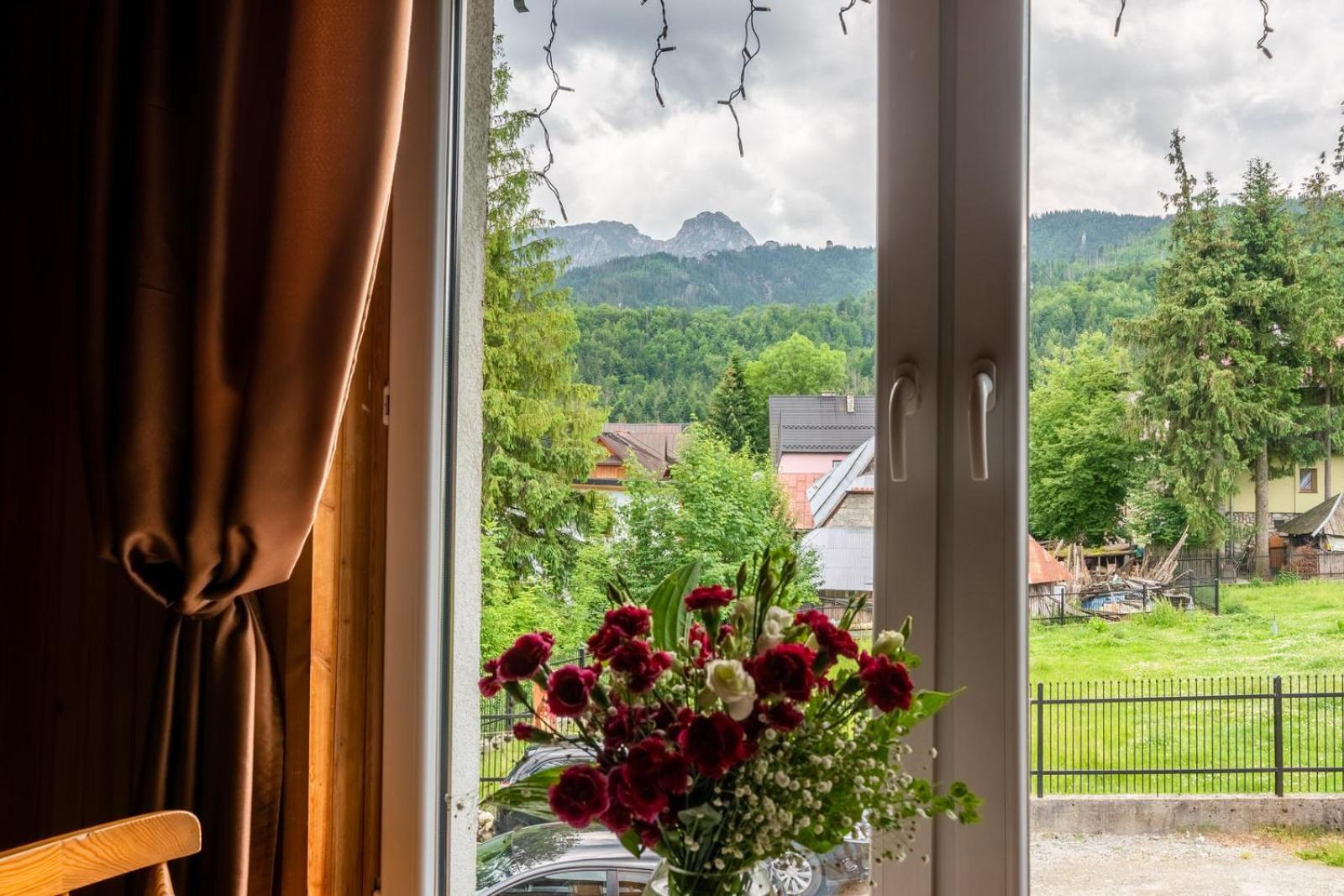 Pokoje Z Widokiem Na Gory I Prywatny Domek Z Zadaszona Altana - Grillem I Ogniskiem. Zakopane Kültér fotó